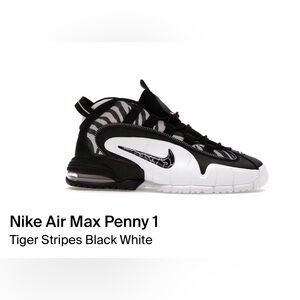 Nike air max penny zebra stripes